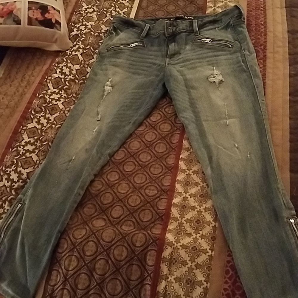 Express Jean's ankle leggings sz 10